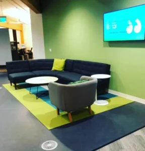 office furniture installation project